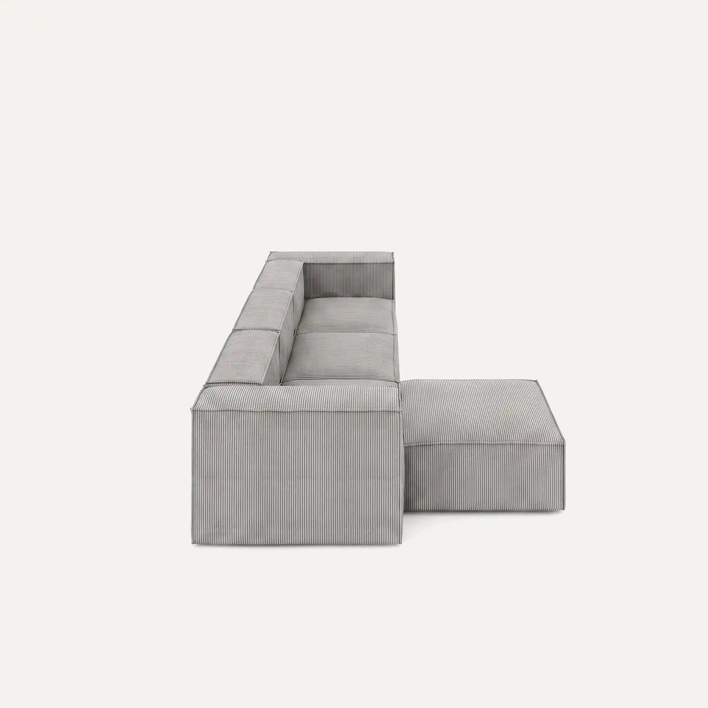 Modulares Sofa Sewilla (4-Sitzer) mit Pouffe