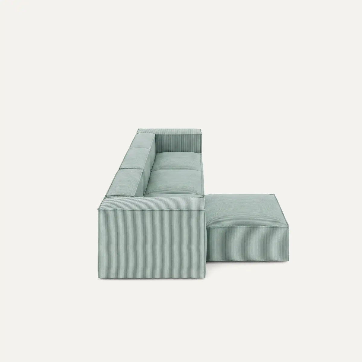 Modulares Sofa Sewilla (4-Sitzer) mit Pouffe