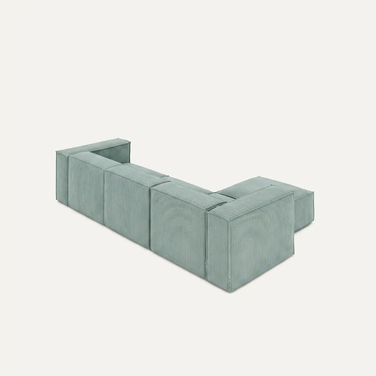 Modulares Sofa Sewilla (4-Sitzer) mit Pouffe
