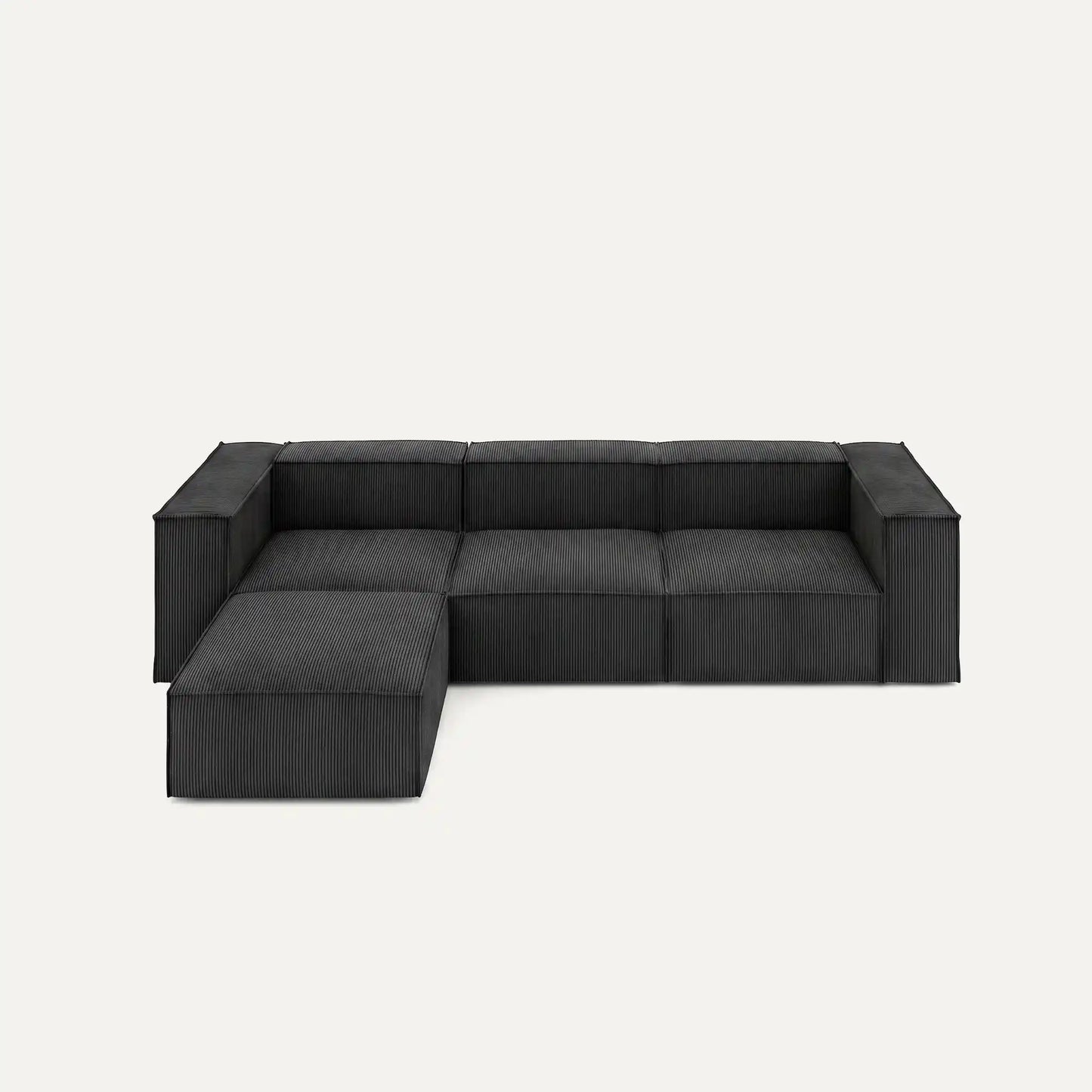 Modulares Sofa Sewilla (4-Sitzer) mit Pouffe