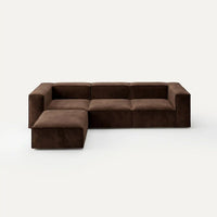 Modulares Sofa Sewilla (4-Sitzer) mit Pouffe