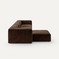 Modulares Sofa Sewilla (4-Sitzer) mit Pouffe