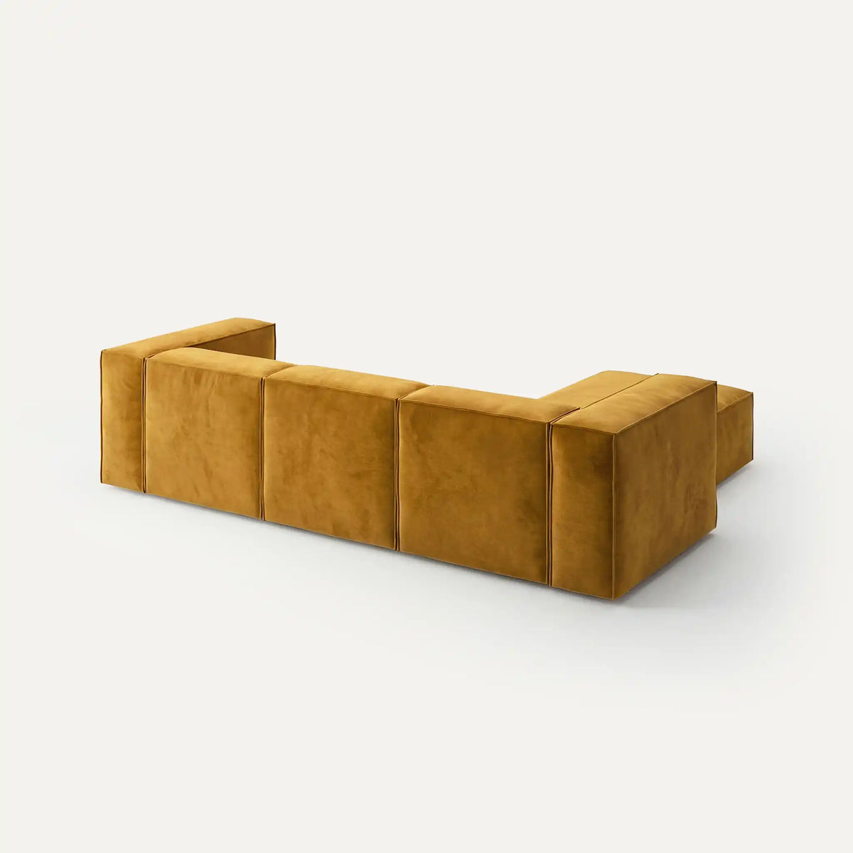 Modulares Sofa Sewilla (4-Sitzer) mit Pouffe