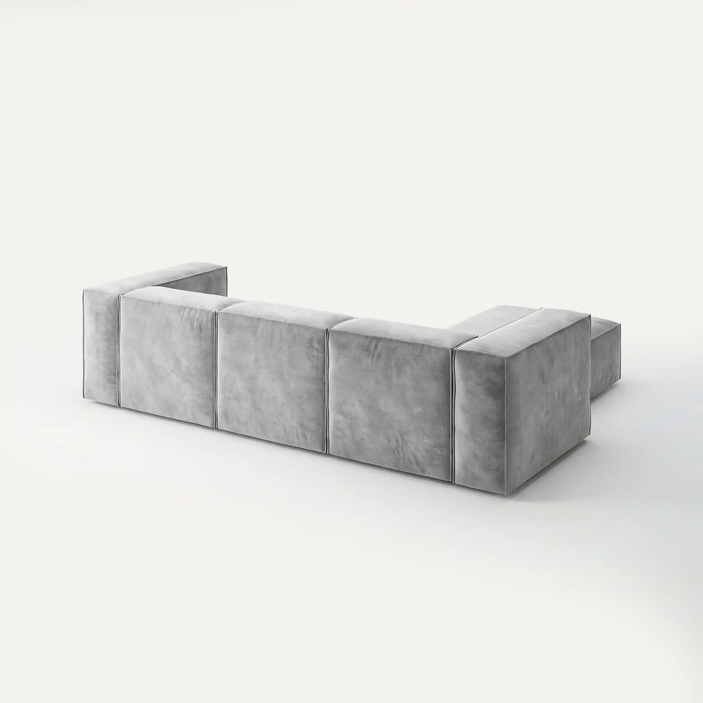 Modulares Sofa Sewilla (4-Sitzer) mit Pouffe