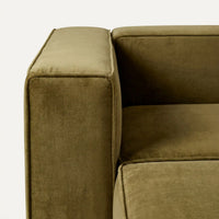 Modulares Sofa Sewilla (4-Sitzer) mit Pouffe