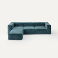 Modulares Sofa Sewilla (4-Sitzer) mit Pouffe