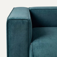 Modulares Sofa Sewilla (4-Sitzer) mit Pouffe
