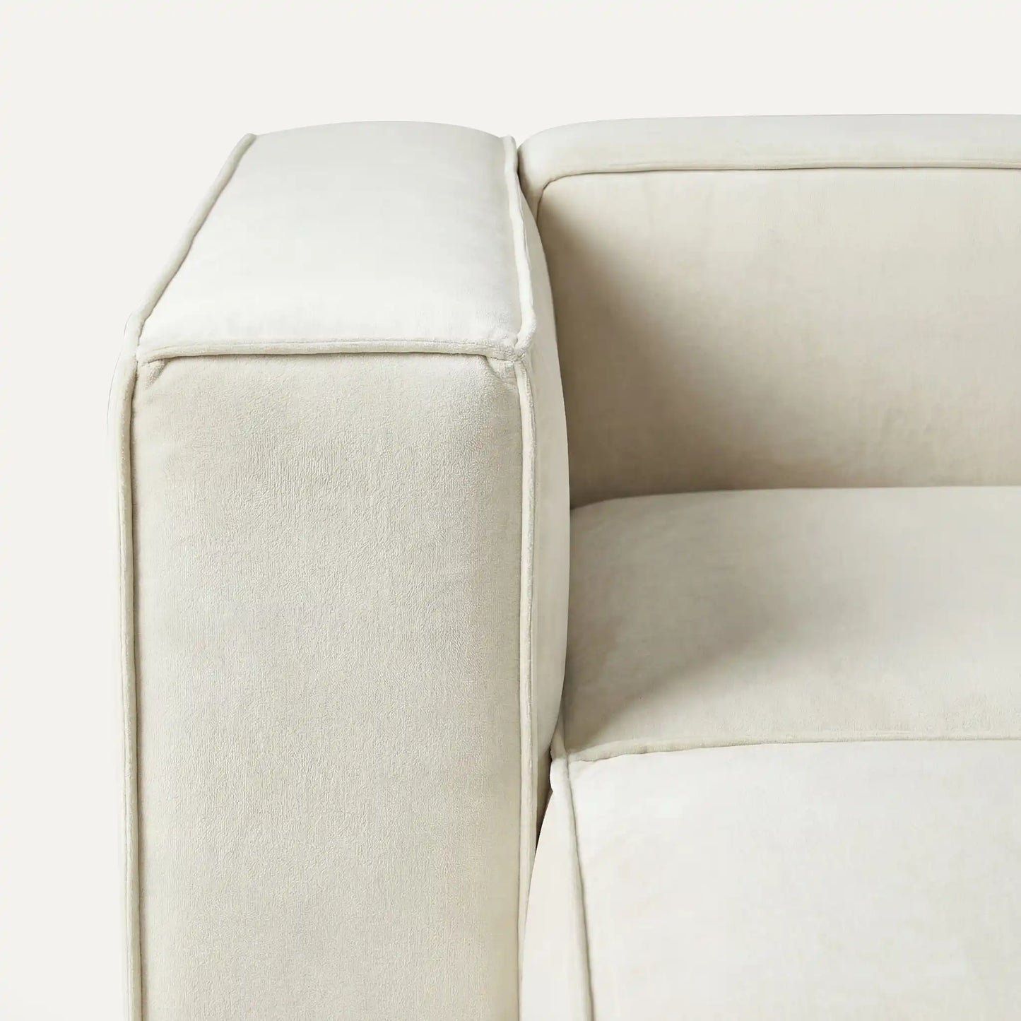 Modulares Sofa Sewilla (4-Sitzer) mit Pouffe