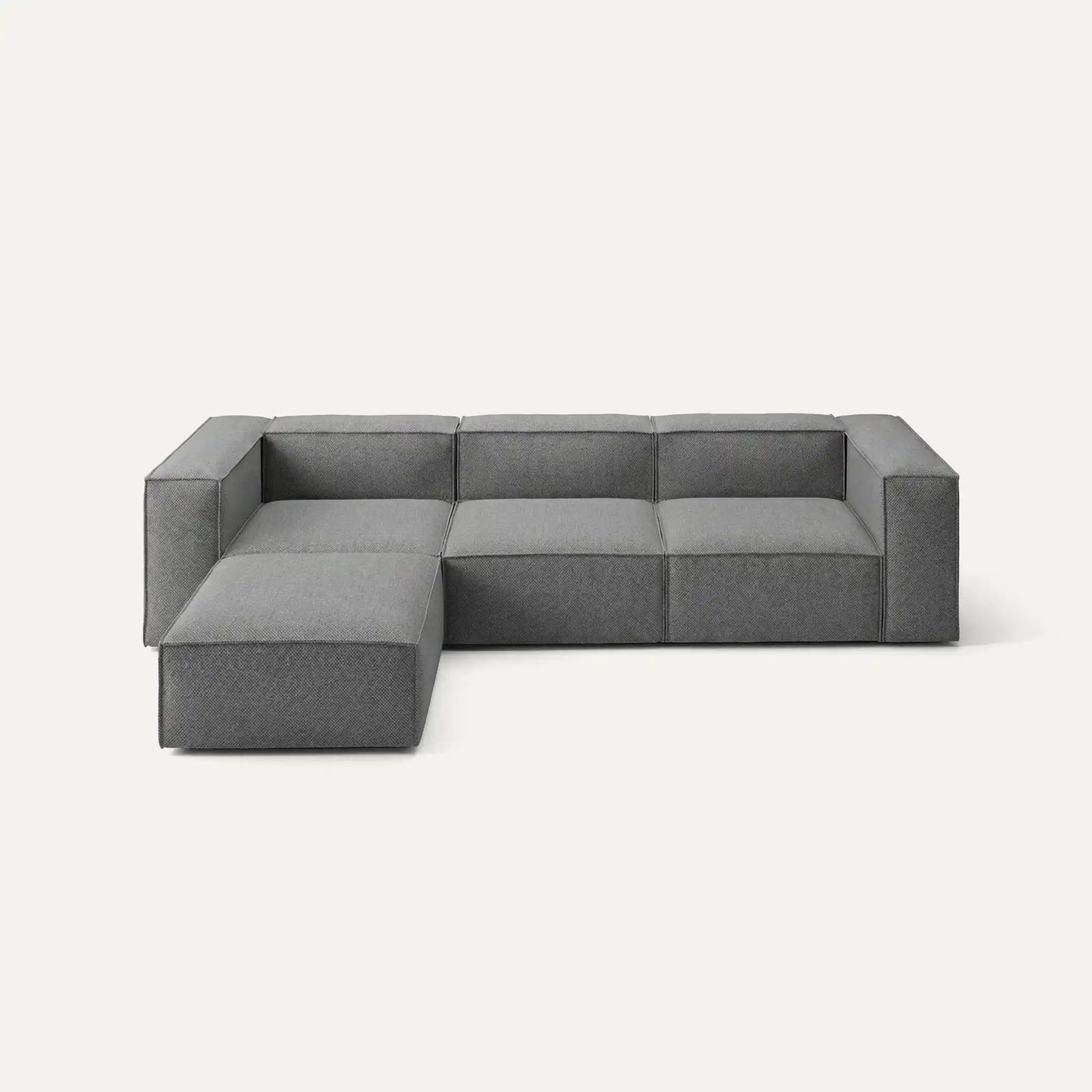 Modulares Sofa Sewilla (4-Sitzer) mit Pouffe