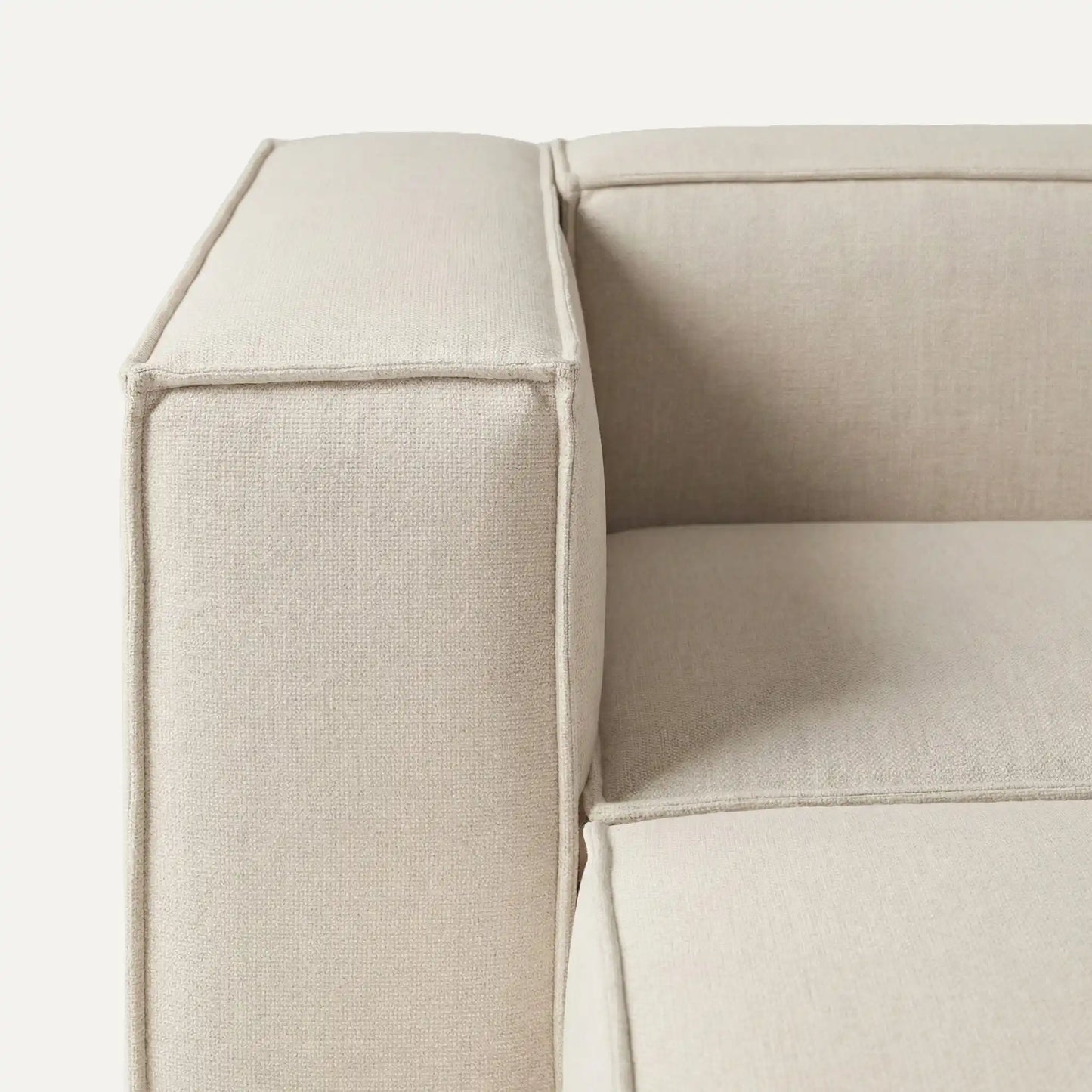 Modulares Sofa Sewilla (4-Sitzer) mit Pouffe