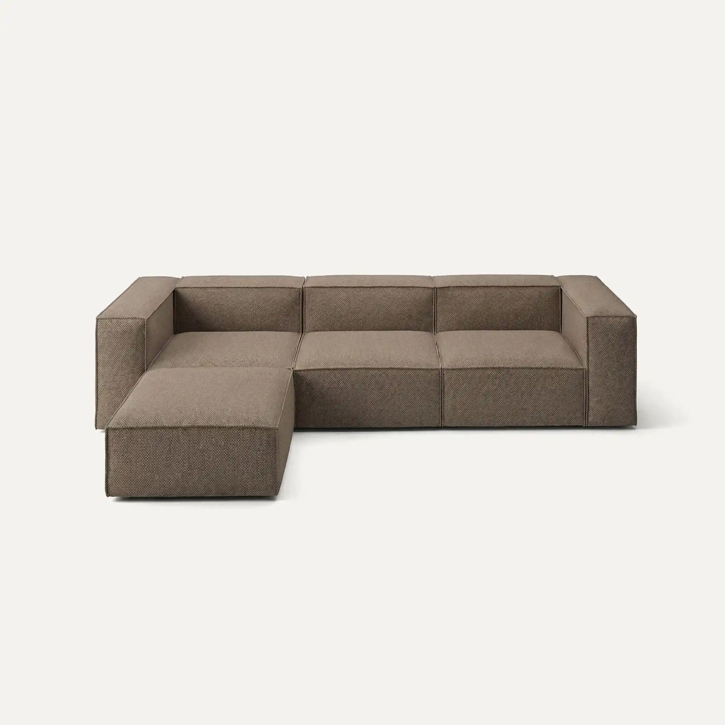 Modulares Sofa Sewilla (4-Sitzer) mit Pouffe