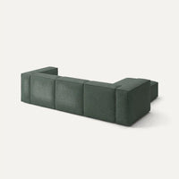 Modulares Sofa Sewilla (4-Sitzer) mit Pouffe