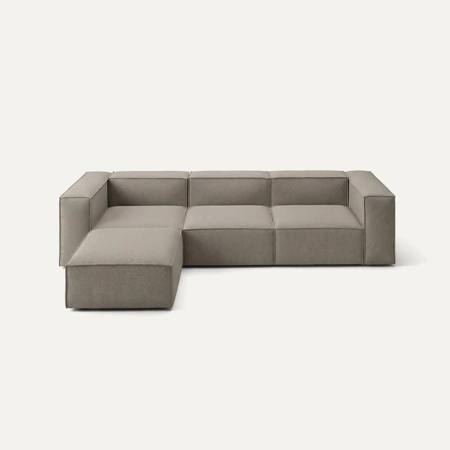 Modulares Sofa Sewilla (4-Sitzer) mit Pouffe