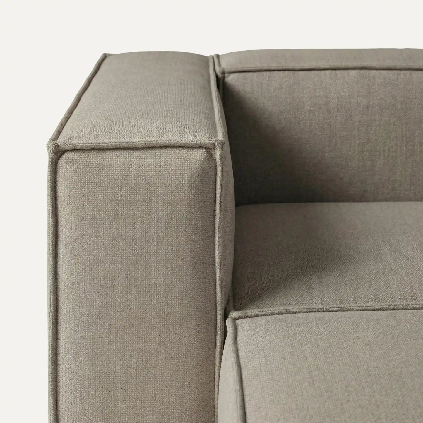 Modulares Sofa Sewilla (4-Sitzer) mit Pouffe