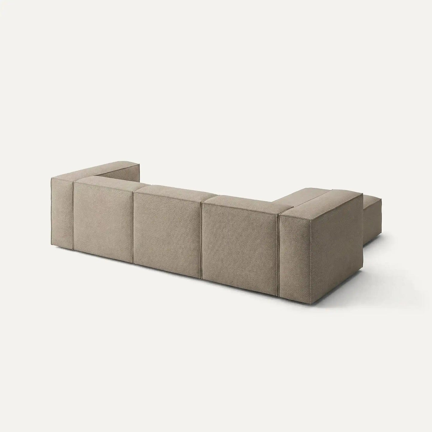 Modulares Sofa Sewilla (4-Sitzer) mit Pouffe
