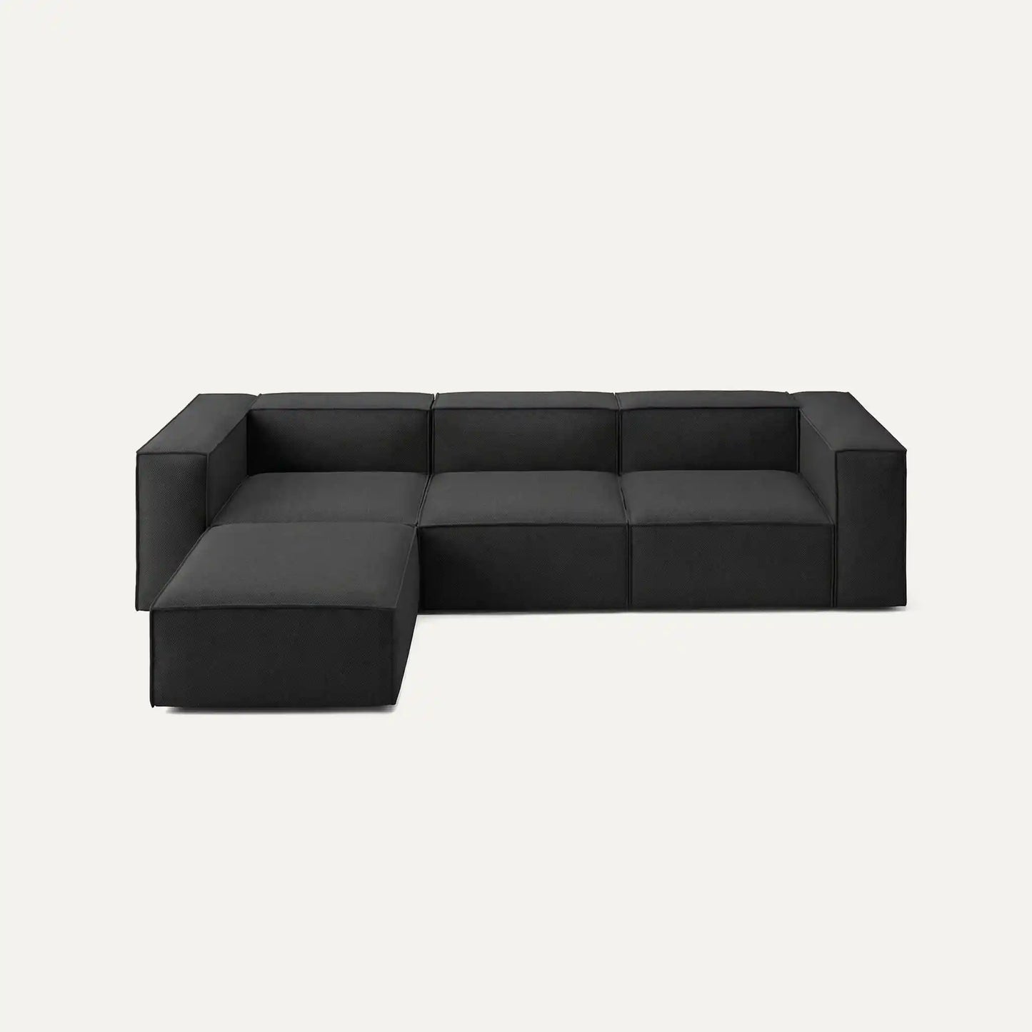 Modulares Sofa Sewilla (4-Sitzer) mit Pouffe