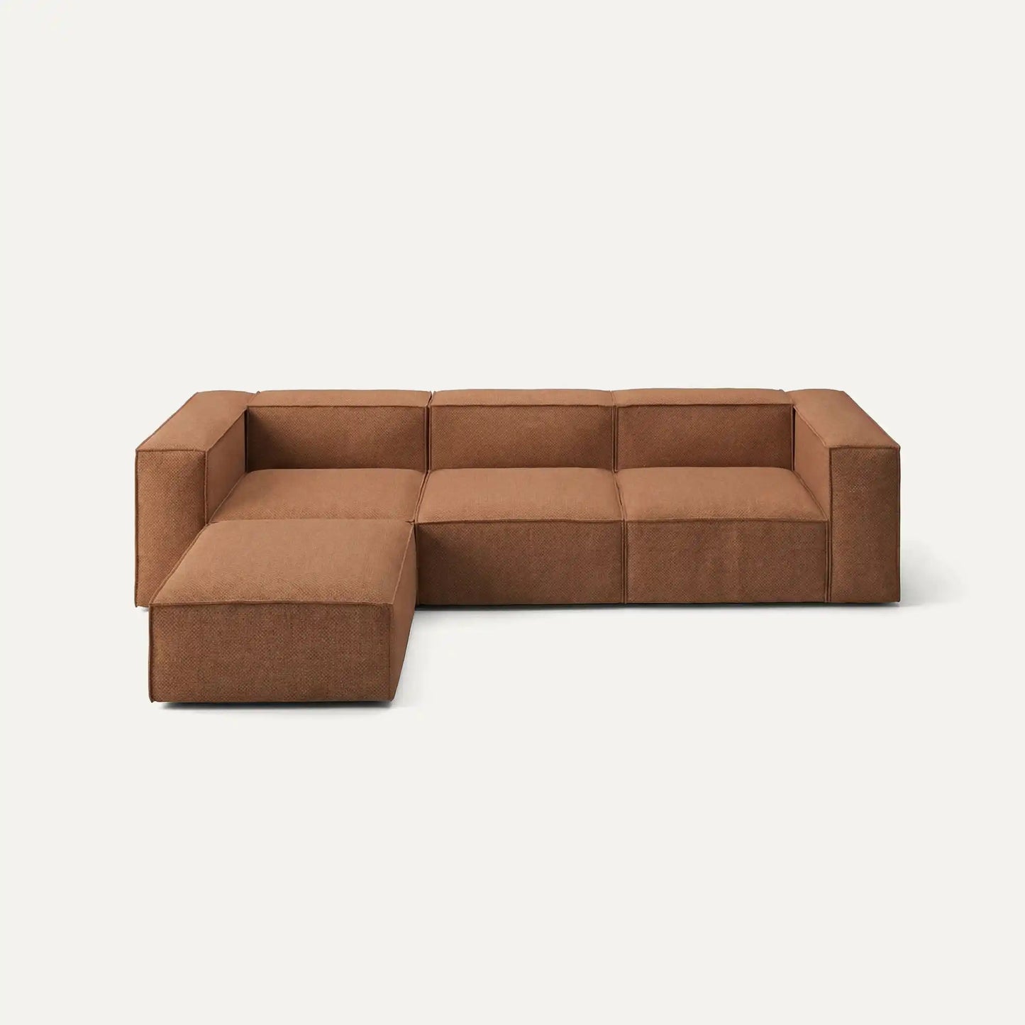 Modulares Sofa Sewilla (4-Sitzer) mit Pouffe