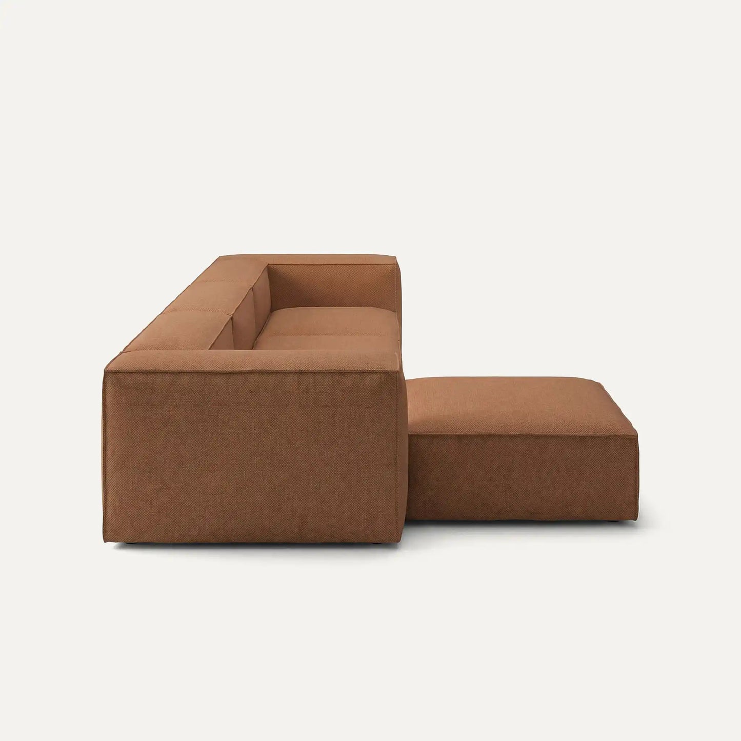 Modulares Sofa Sewilla (4-Sitzer) mit Pouffe