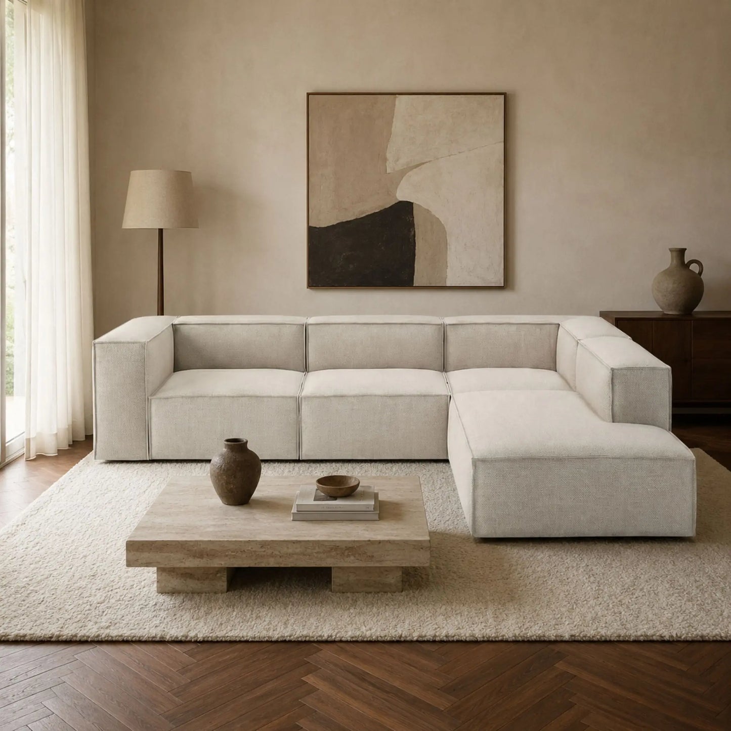 Modulares Ecksofa Ottomane Sewilla
