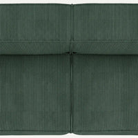 Modulares Sofa Sewilla (4-Sitzer) mit Pouffe