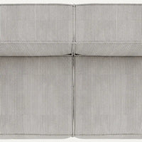 Modulares Sofa Sewilla (4-Sitzer) mit Pouffe