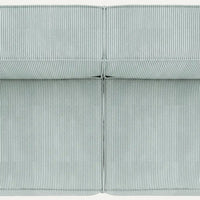 Modulares Sofa Sewilla (4-Sitzer) mit Pouffe