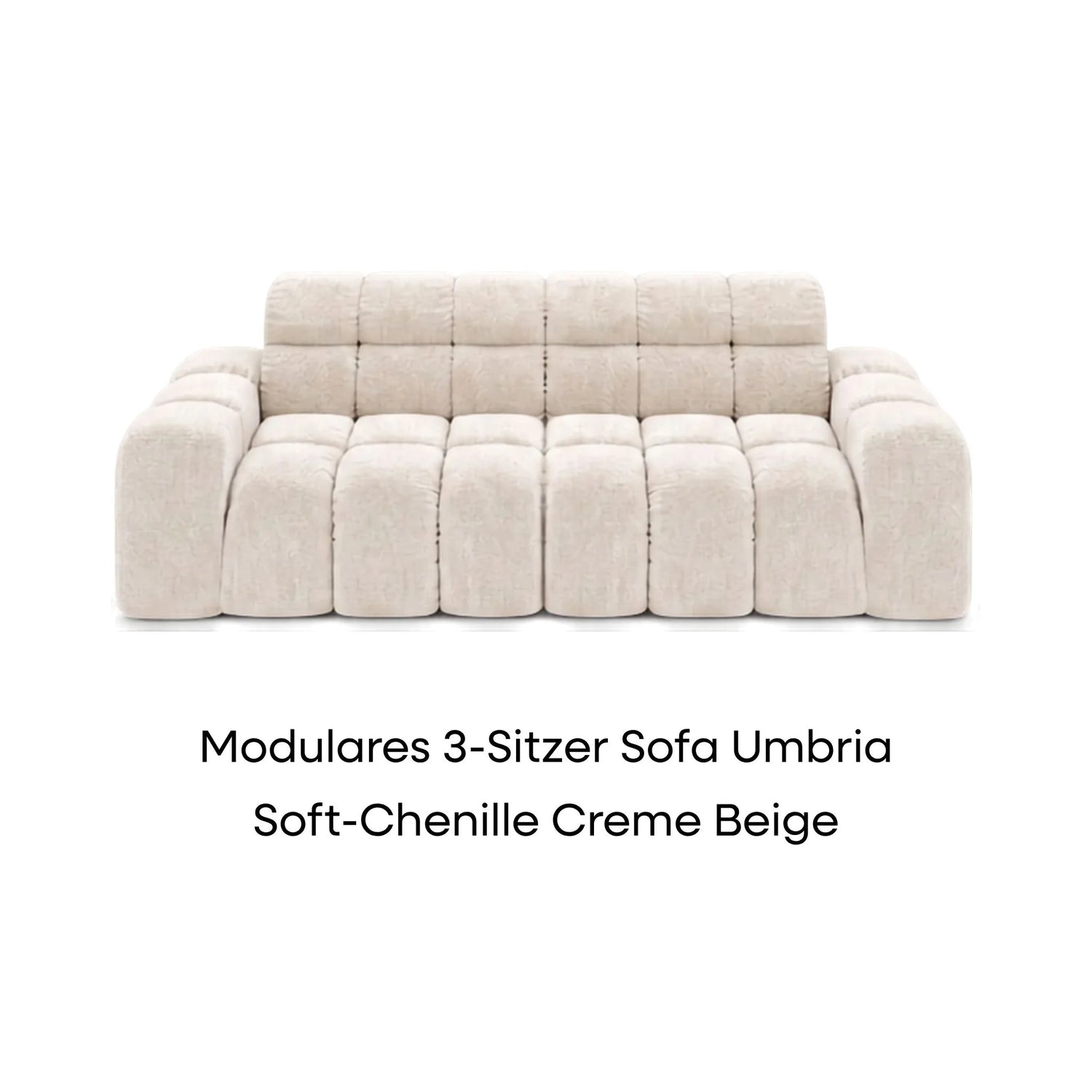 Umbria Soft-Chenille Creme Beige