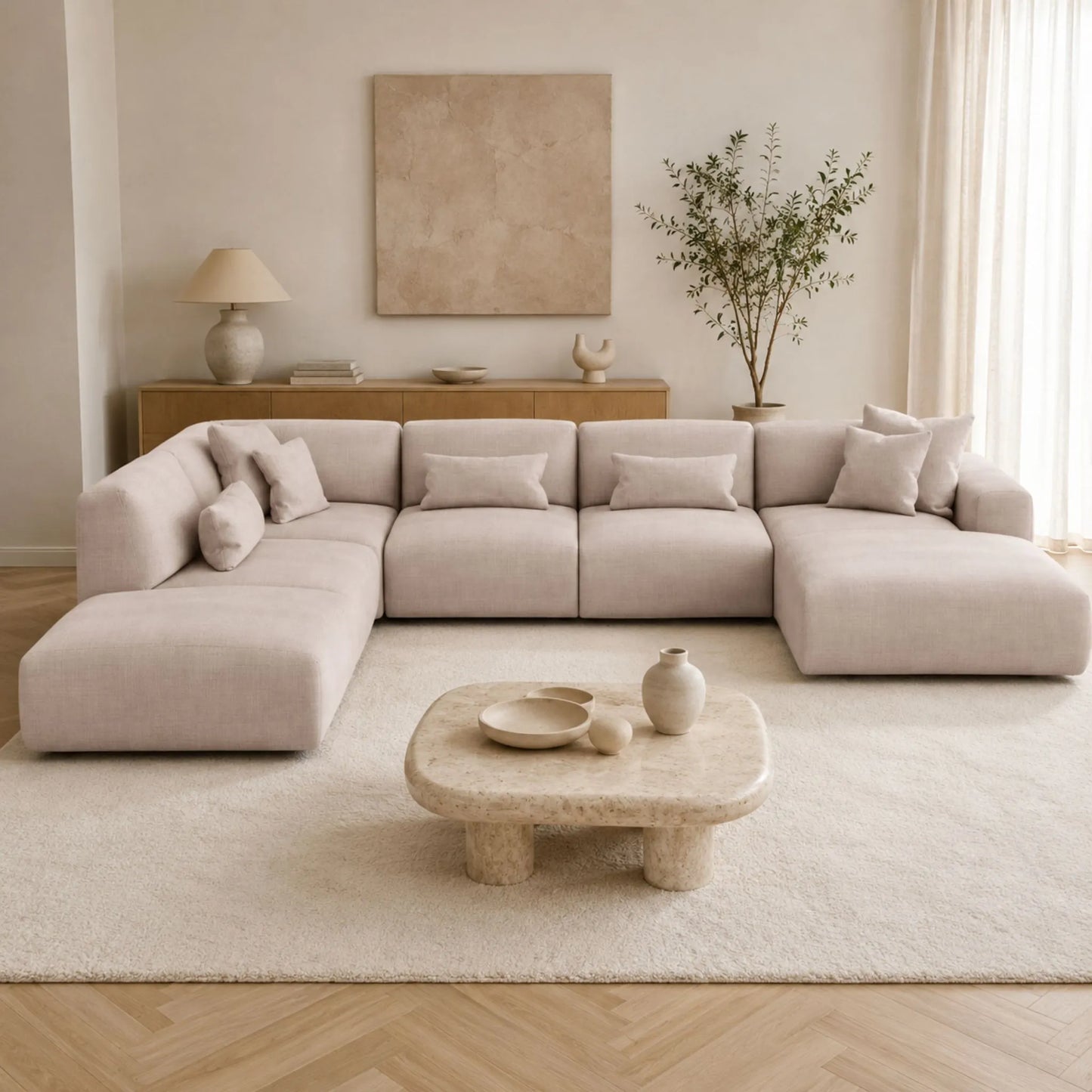 Modulare Wohnlandschaft Ventora