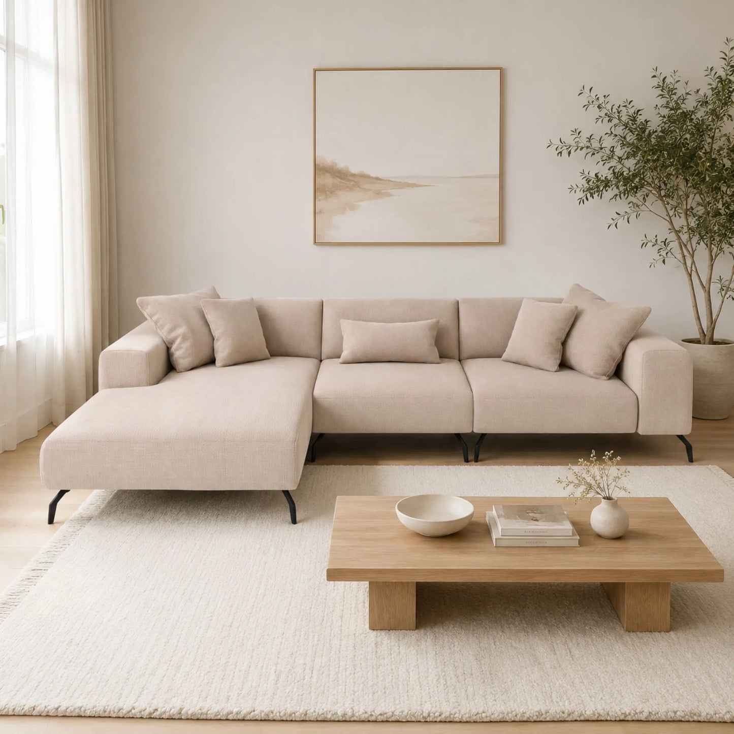 Modulares L Ecksofa Ventora Lift