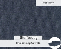 Bekleding van stof - ChaiseLong Sewilla