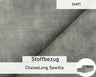 Bekleding van stof - ChaiseLong Sewilla