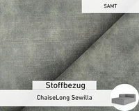Bekleding van stof - ChaiseLong Sewilla
