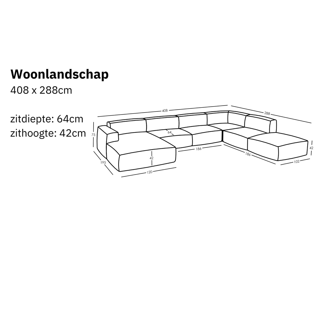 Modulair woonlandschap Ventora