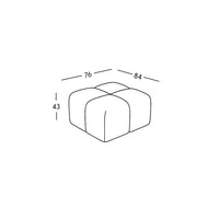 Pouffe Modul (klein) Comora